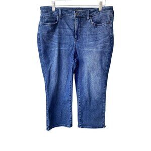 NYDJ Blue Ankle & Cropped Jeans